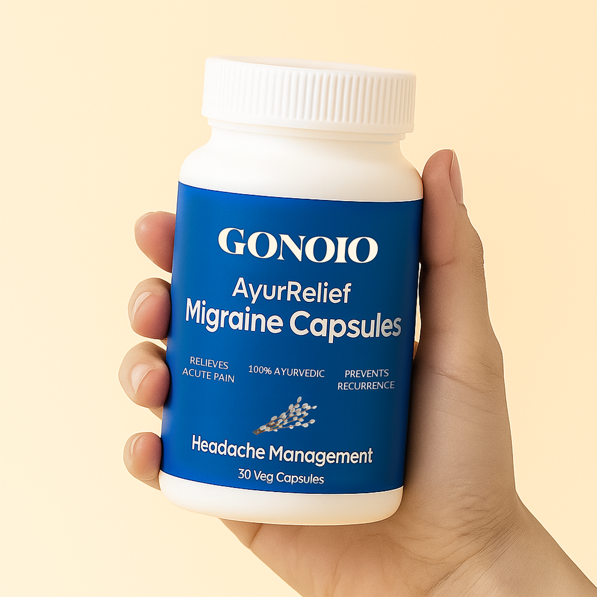 GONOIO™ AyurRelief Migraine Capsules