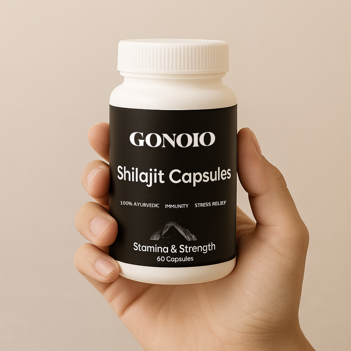 GONOIO™ 100% Ayurvedic Shilajit Capsule