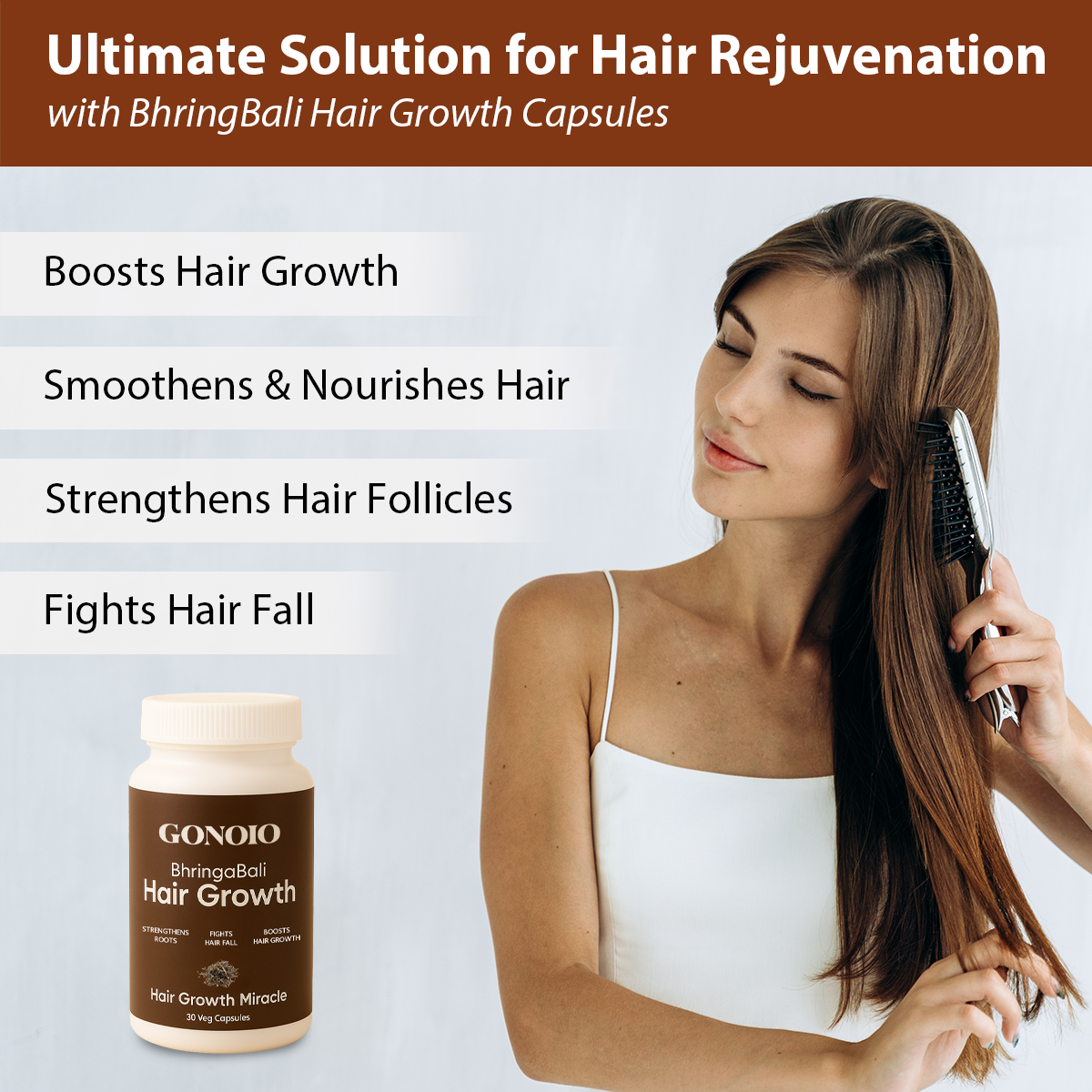 GONOIO™ BhringaBali Hair Growth Capsules