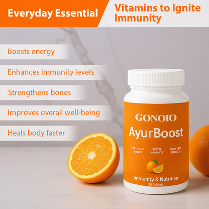 GONOIO™ AyurBoost Tablets For Immunity & Nutrition