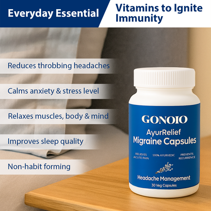 GONOIO™ AyurRelief Migraine Capsules