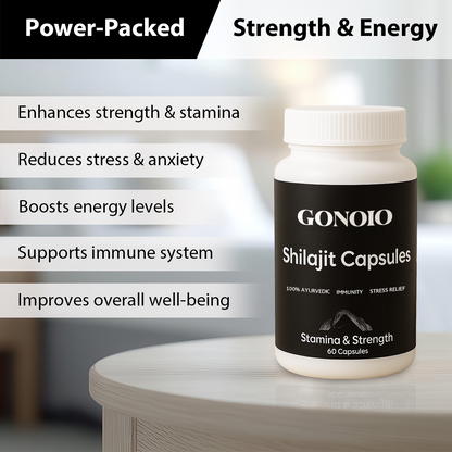 GONOIO™ 100% Ayurvedic Shilajit Capsule