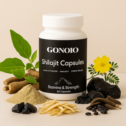 GONOIO™ 100% Ayurvedic Shilajit Capsule